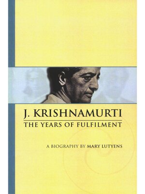 cover image of The Years of Fulfilment